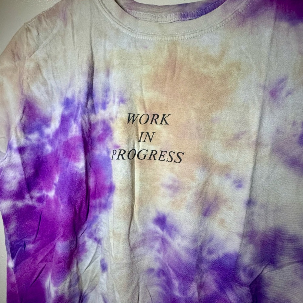 Neon Riot work in progress tie-dye tee - Picture 6 of 6